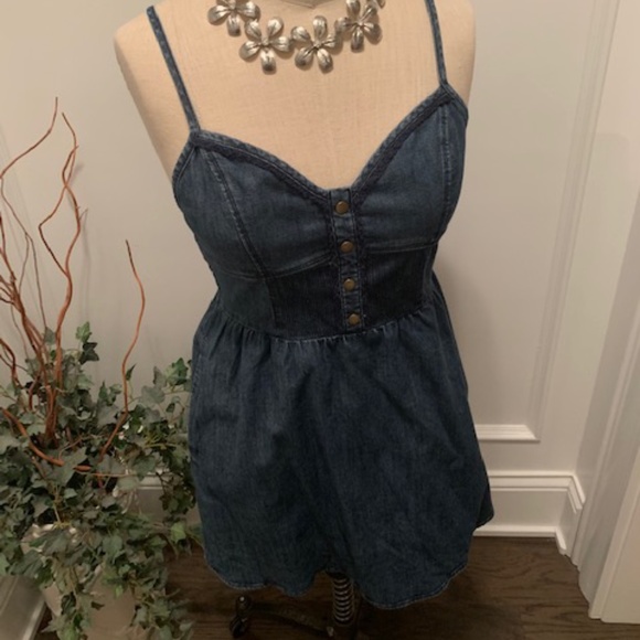XXL Boutique Tops - Boutique Denim Bustier Top